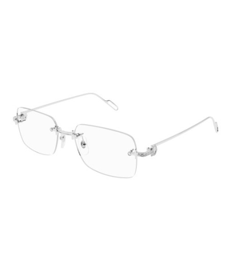 Lunettes de Vue Cartier CT0421O 003 Argent