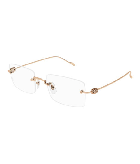 Lunettes de Vue Cartier CT0422O 001 Cuivre