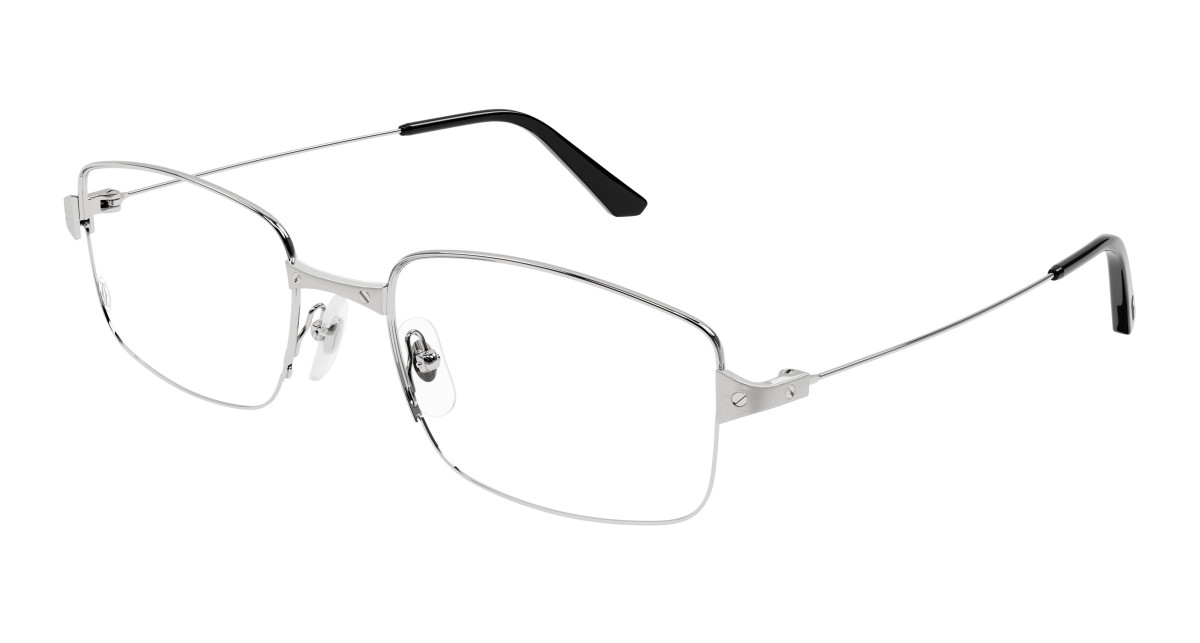 Lunettes de Vue Cartier CT0406O 002 Argent