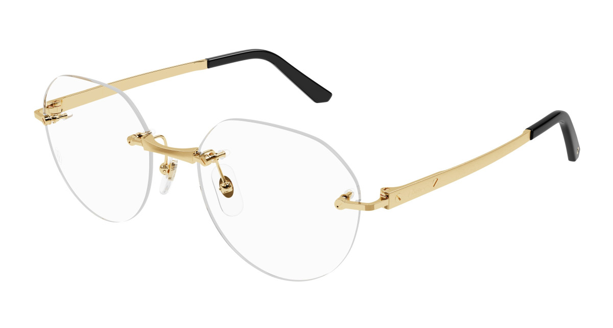 Lunettes de Vue Cartier CT0408O 001 Or