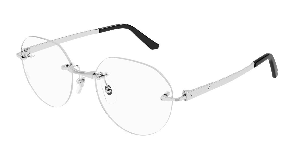 Lunettes de Vue Cartier CT0408O 002 Argent