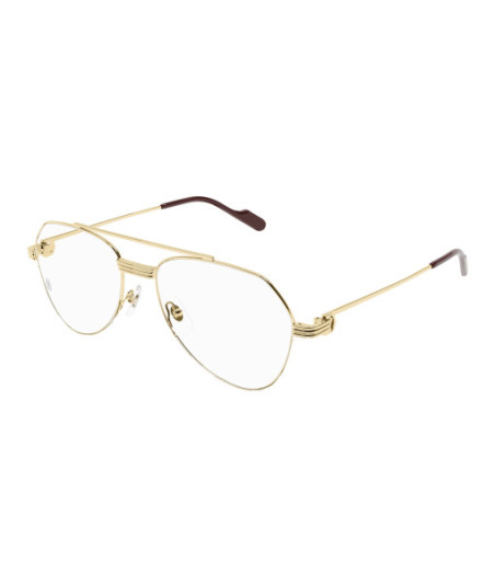 Lunettes de Vue Cartier CT0409O 001 Or