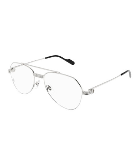 Lunettes de Vue Cartier CT0409O 002 Argent