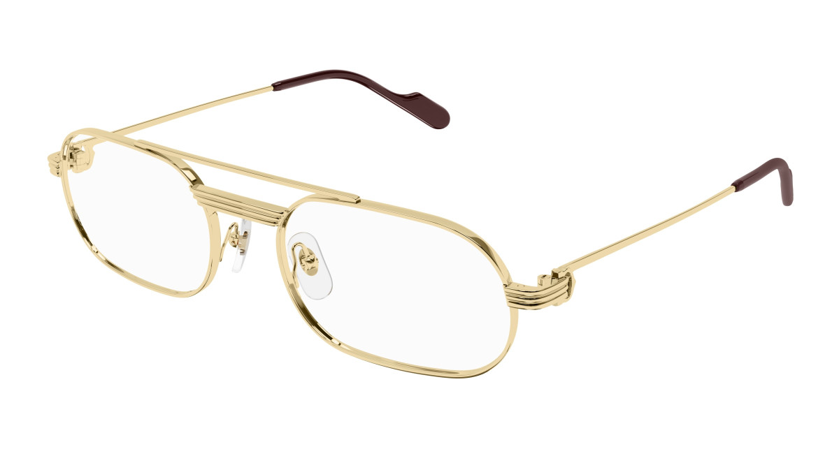 Lunettes de Vue Cartier CT0410O 001 Or