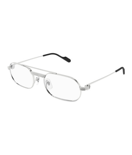 Lunettes de Vue Cartier CT0410O 002 Argent