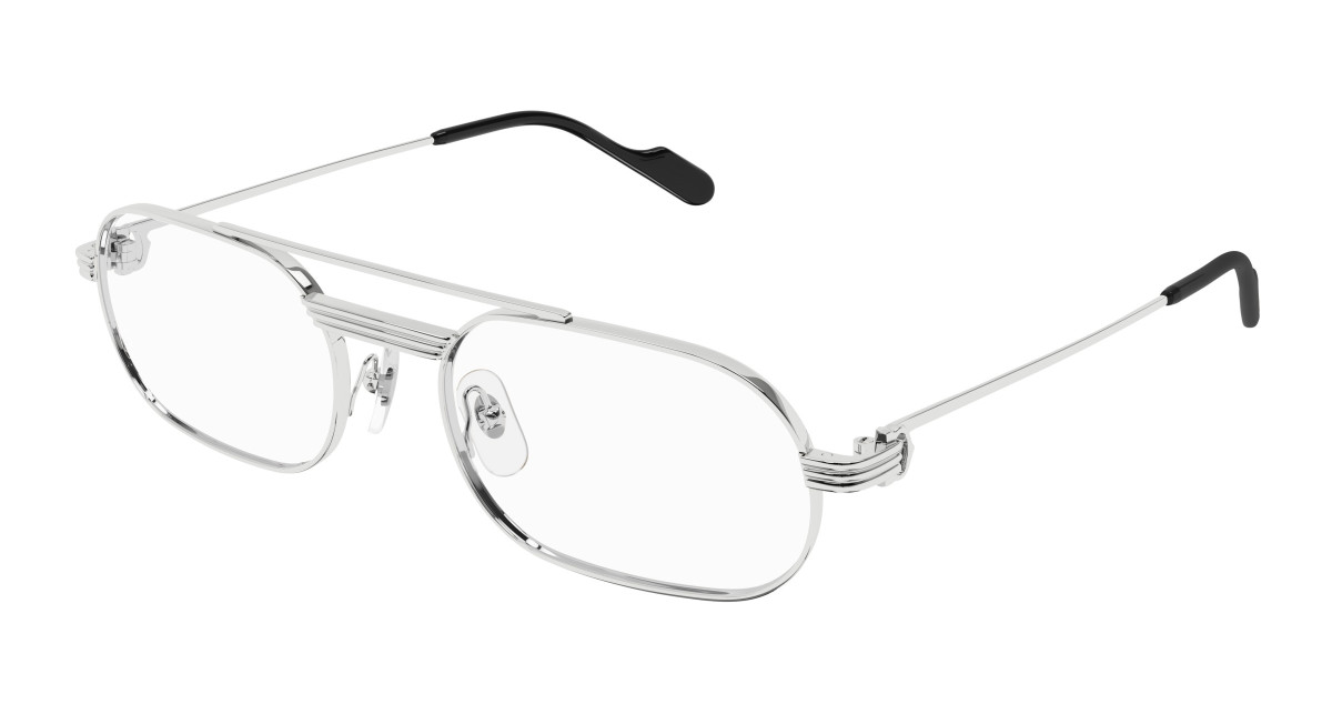 Lunettes de Vue Cartier CT0410O 002 Argent