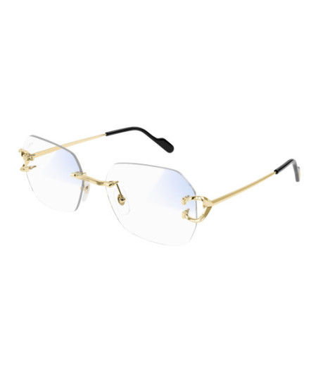 Lunettes de Soleil Cartier CT0416S 001 Or