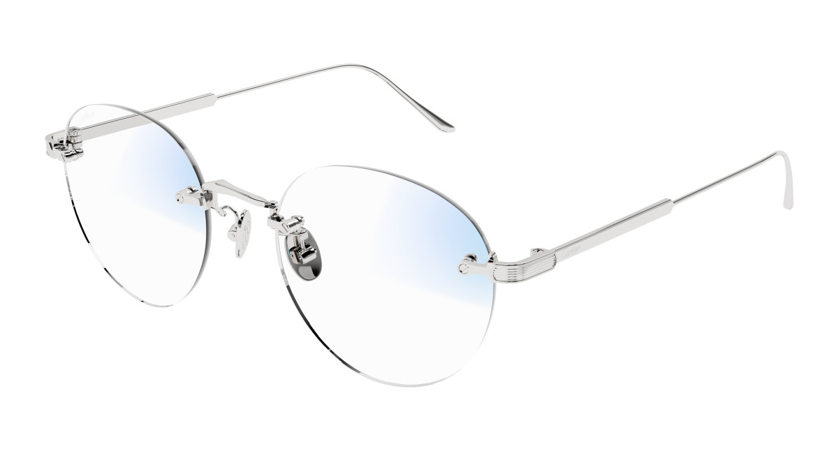 Lunettes de Soleil Cartier CT0393S 004 Argent