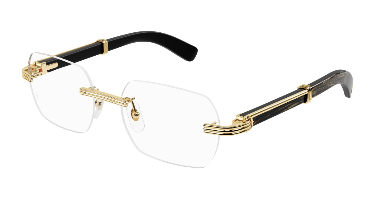 Lunettes de Vue Cartier CT0423O 001 Or