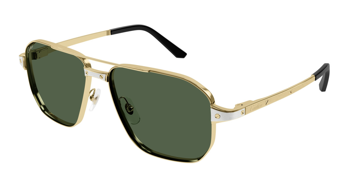 Lunettes de Soleil Cartier CT0424S 002 Or