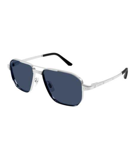 Lunettes de Soleil Cartier CT0424S 004 Argent