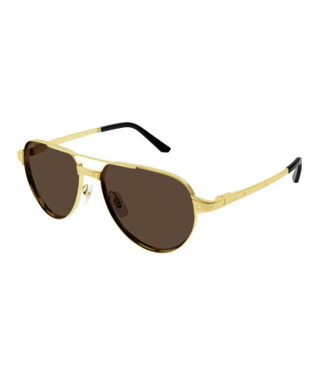 Lunettes de Soleil Cartier CT0425S 003 Or