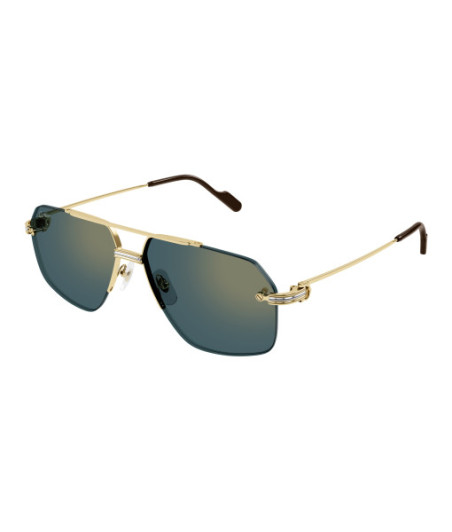 Lunettes de Soleil Cartier CT0426S 002 Or