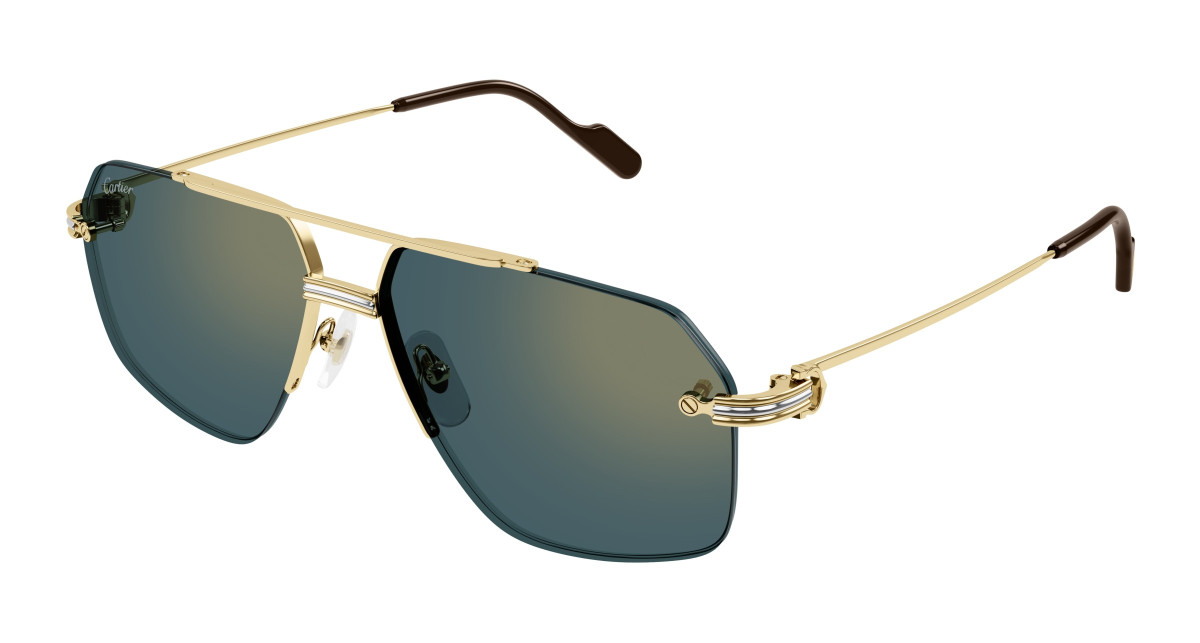 Lunettes de Soleil Cartier CT0426S 002 Or