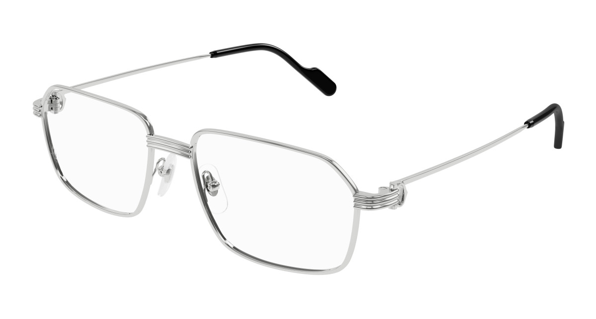 Lunettes de Vue Cartier CT0445O 002 Argent