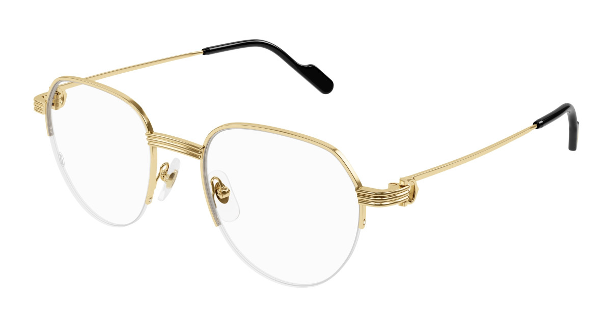 Lunettes de Vue Cartier CT0446O 001 Or