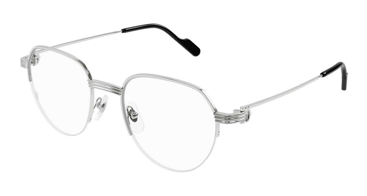 Lunettes de Vue Cartier CT0446O 002 Argent