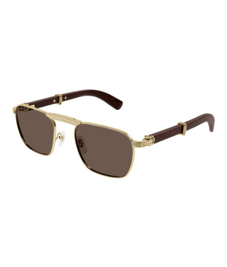 Lunettes de Soleil Cartier CT0428S 001 Or