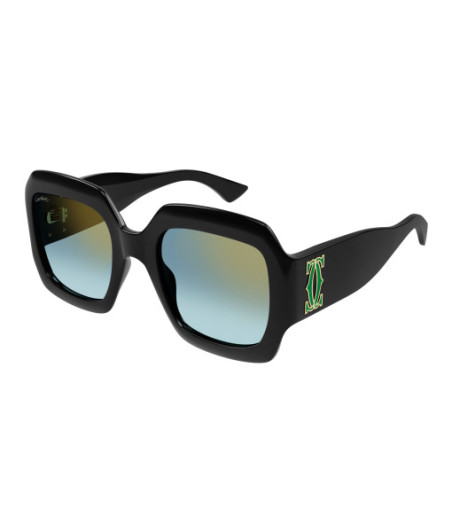 Lunettes de Soleil Cartier CT0434S 003 Noir