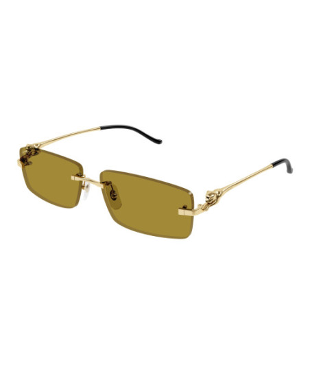 Lunettes de Soleil Cartier CT0430S 003 Or