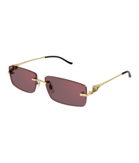 Lunettes de Soleil Cartier CT0430S 009 Or