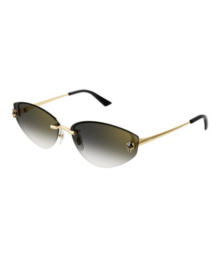 Lunettes de Soleil Cartier CT0431S 001 Or