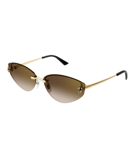 Lunettes de Soleil Cartier CT0431S 002 Or