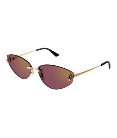 Lunettes de Soleil Cartier CT0431S 004 Or