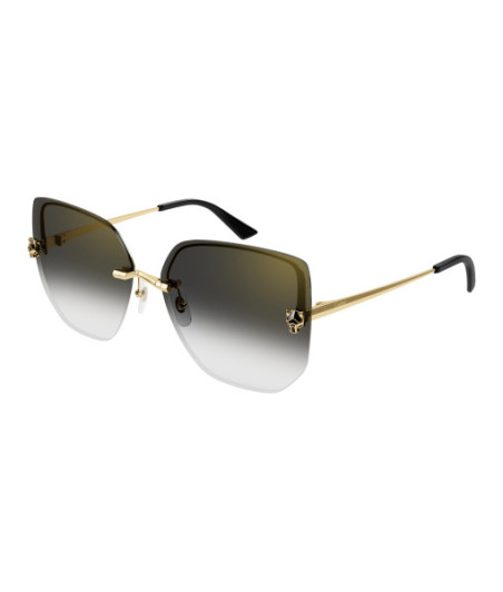 Lunettes de Soleil Cartier CT0432S 001 Or