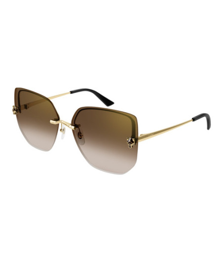 Lunettes de Soleil Cartier CT0432S 002 Or