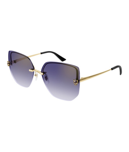 Lunettes de Soleil Cartier CT0432S 003 Or