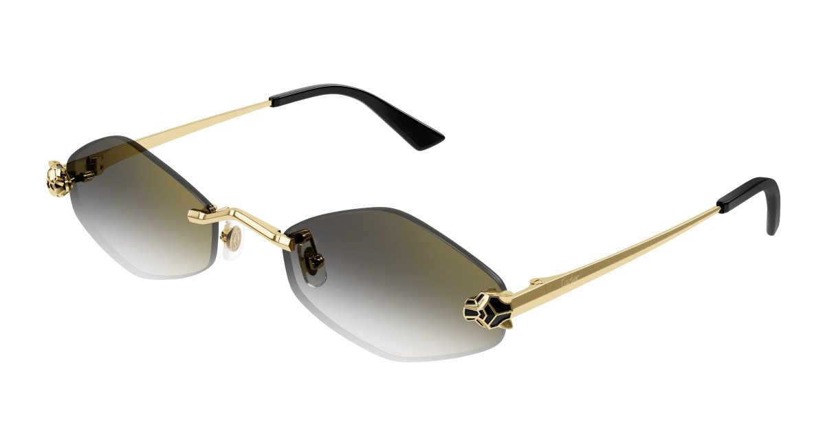 Lunettes de Soleil Cartier CT0433S 001 Or