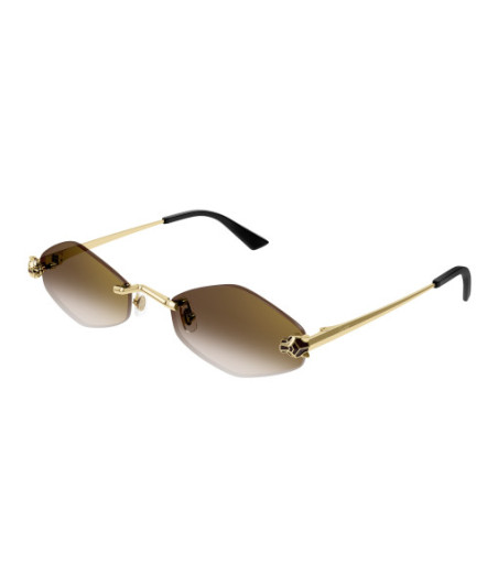 Lunettes de Soleil Cartier CT0433S 002 Or