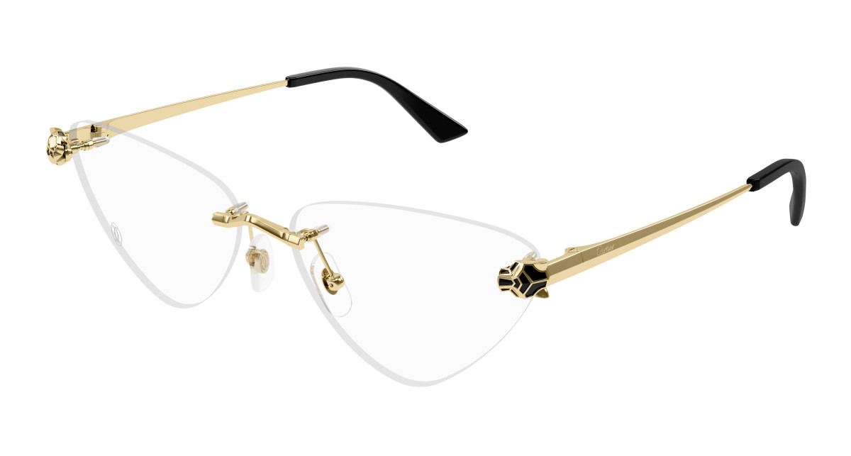 Lunettes de Vue Cartier CT0448O 001 Or