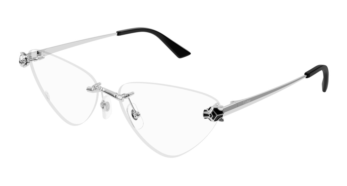 Lunettes de Vue Cartier CT0448O 002 Argent