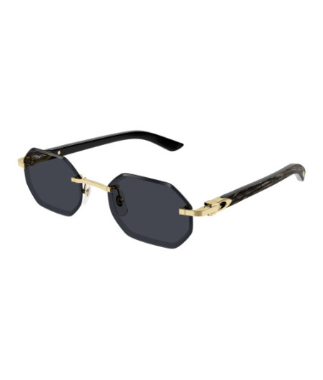 Lunettes de Soleil Cartier CT0439S 001 Or