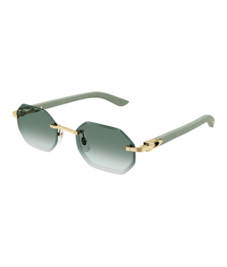 Lunettes de Soleil Cartier CT0439S 004 Or