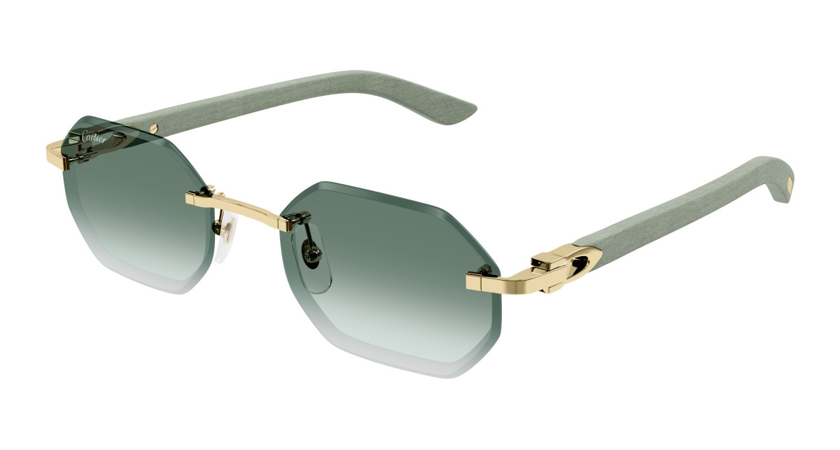 Lunettes de Soleil Cartier CT0439S 004 Or