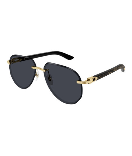 Lunettes de Soleil Cartier CT0440S 001 Or