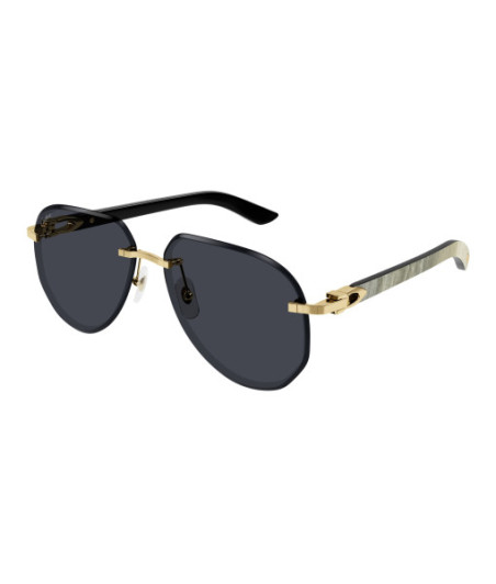 Lunettes de Soleil Cartier CT0440S 002 Or