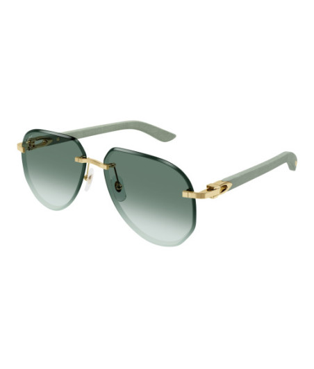 Lunettes de Soleil Cartier CT0440S 005 Or