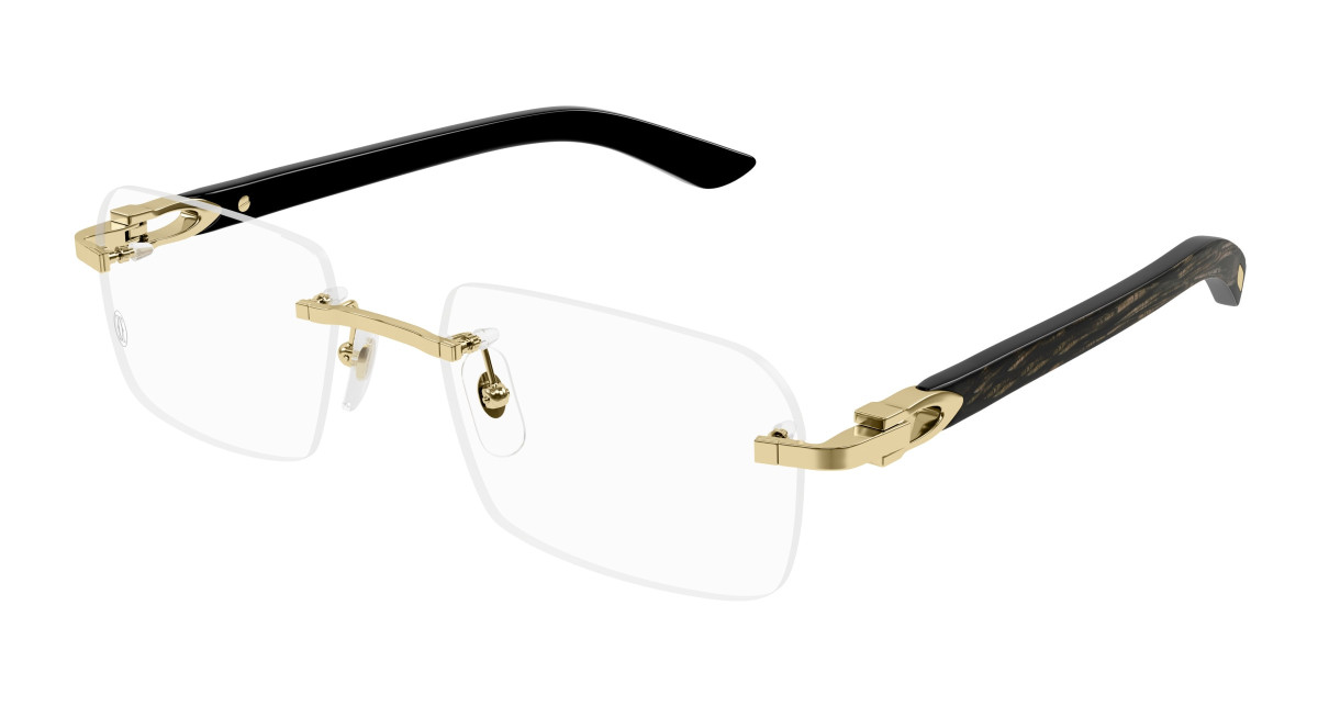 Lunettes de Vue Cartier CT0453O 001 Or