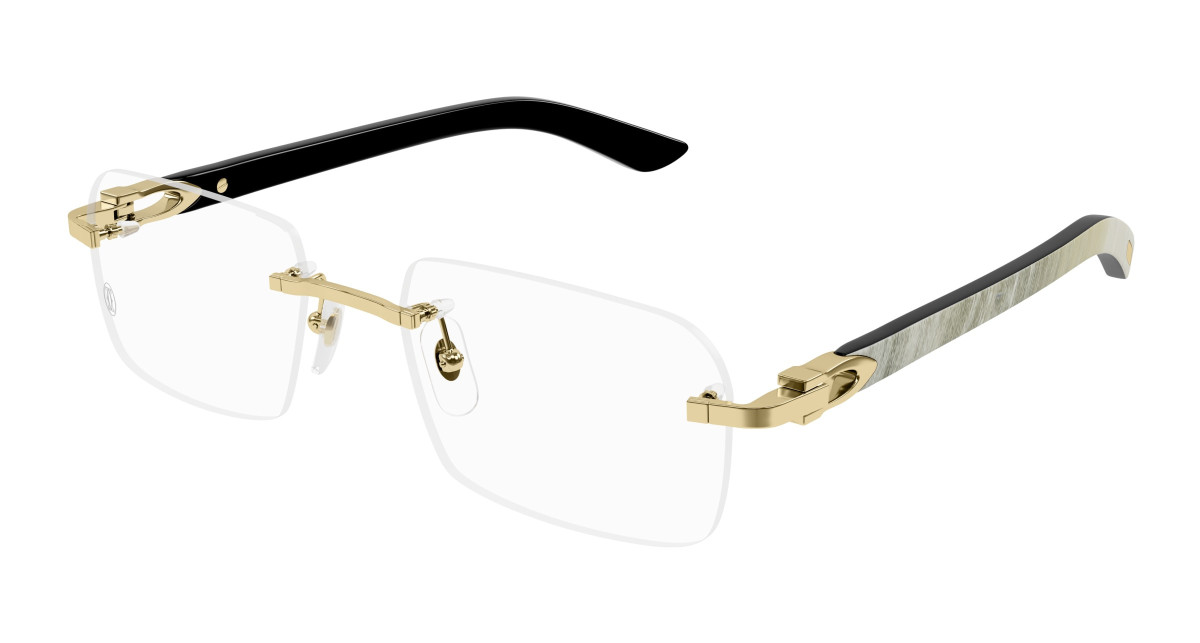 Lunettes de Vue Cartier CT0453O 002 Or