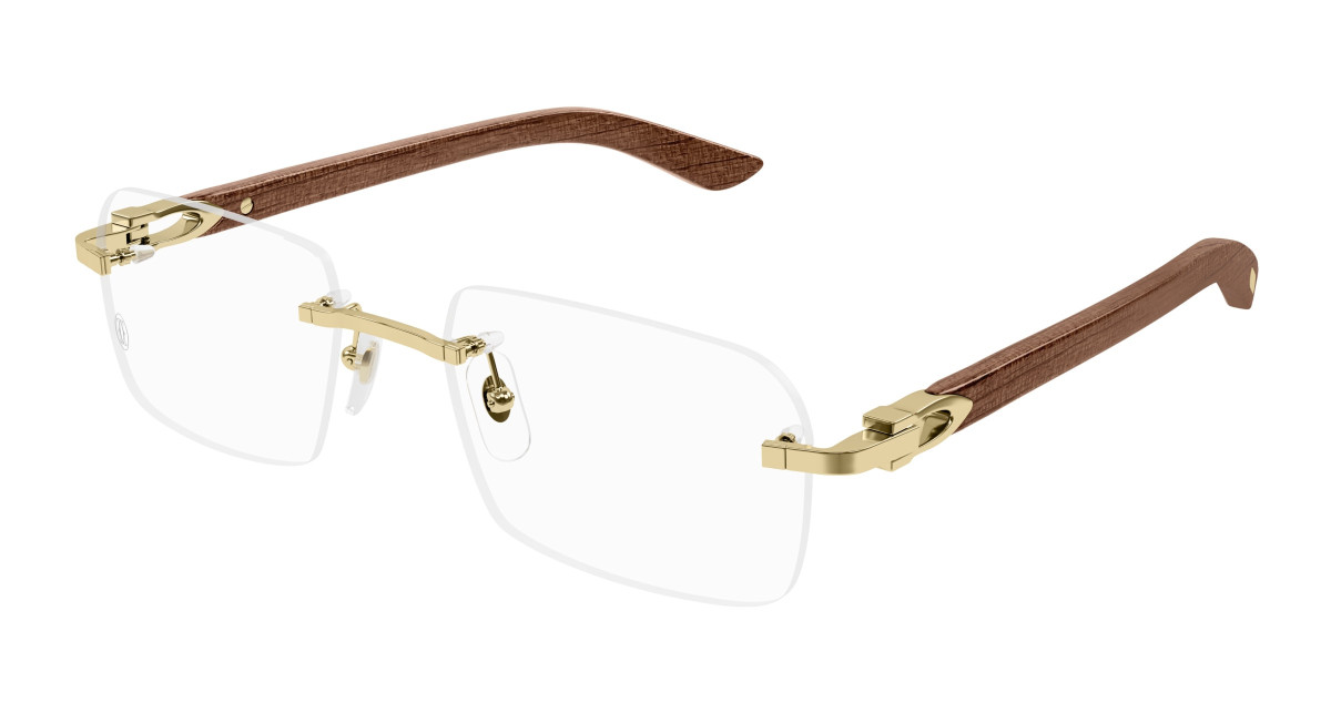 Lunettes de Vue Cartier CT0453O 004 Or