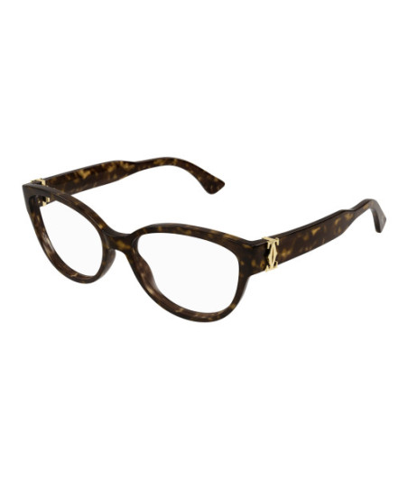 Lunettes de Vue Cartier CT0450O 002 Havane