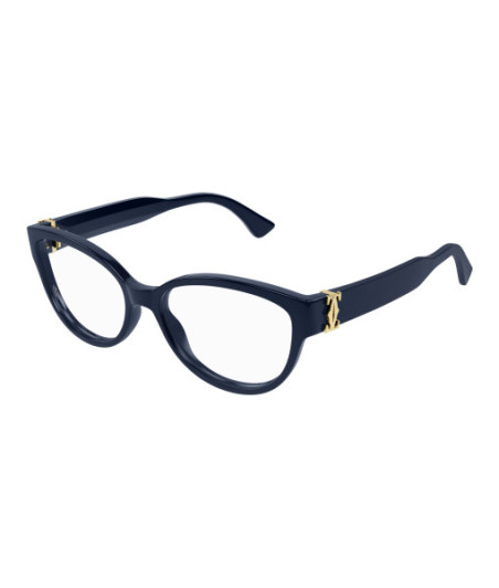 Lunettes de Vue Cartier CT0450O 003 Bleu