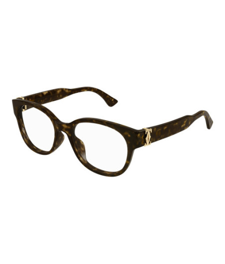 Lunettes de Vue Cartier CT0452OA 002 Havane