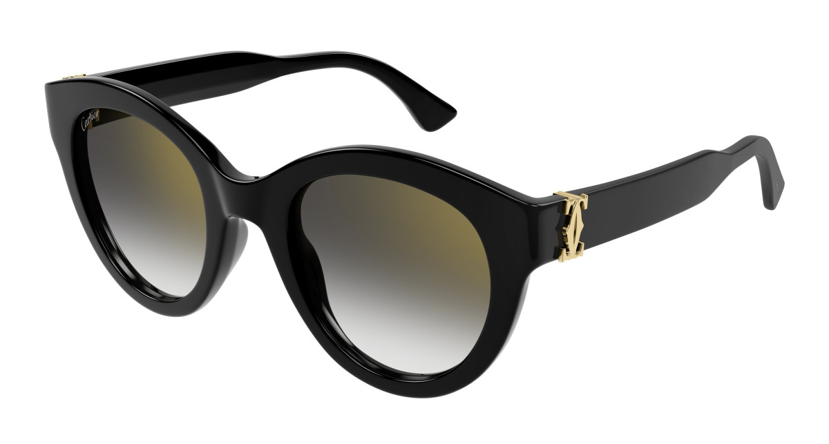 Lunettes de Soleil Cartier CT0436S 001 Noir