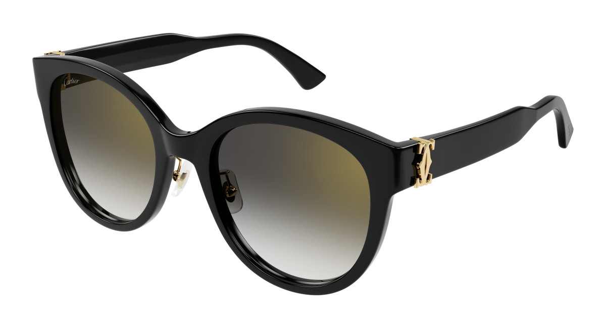 Lunettes de Soleil Cartier CT0438SA 001 Noir