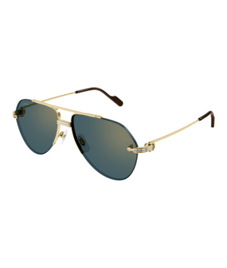 Lunettes de Soleil Cartier CT0427S 002 Or